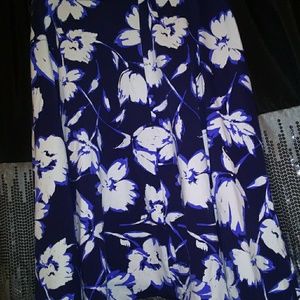 Adrienne vittadini flowered skirt